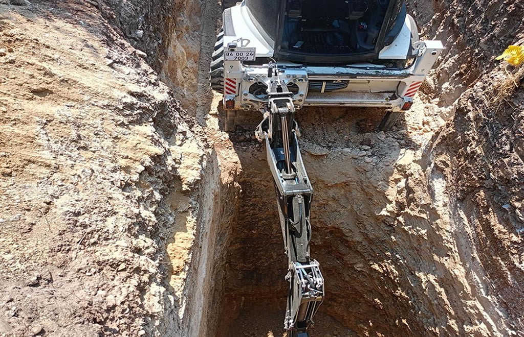 Yol kazı çalışmaları ayrancılar