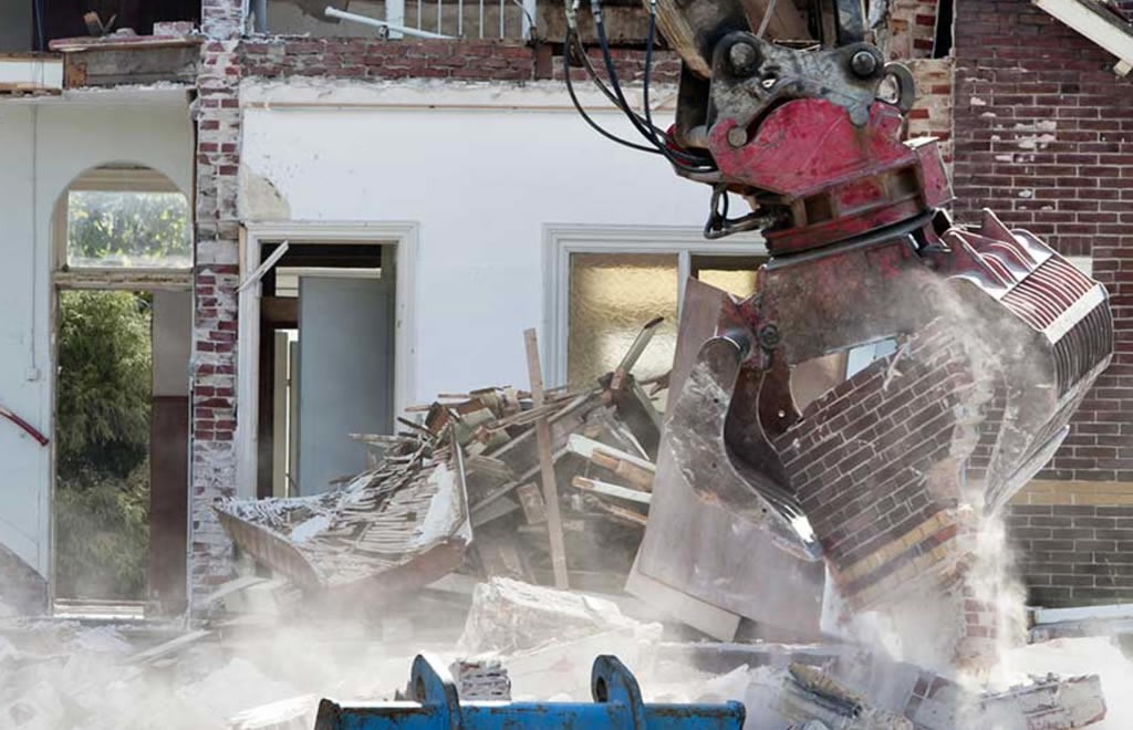 Bina Yıkımı yeşildere konak